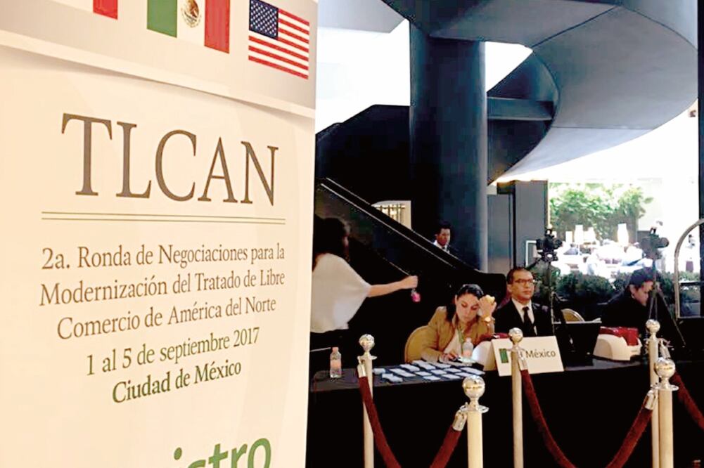 Sede. La segunda ronda de renegociación del TLCAN se realiza en la CDMX, del 1 al 5 de septiembre (ESPECIAL)