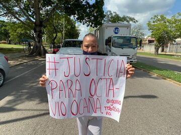 Fans del actor Octavio Ocaña festejan su cumpleaños y exigen justicia en Tabasco
