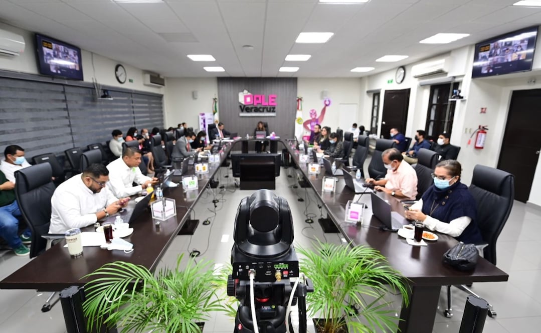 Consejo General del Organismo Público Local Electoral del Estado de Veracruz. Foto: Facebook