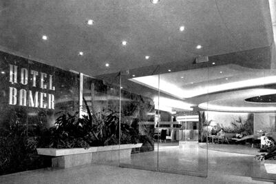 El famoso Hotel Bamer de avenida Juárez