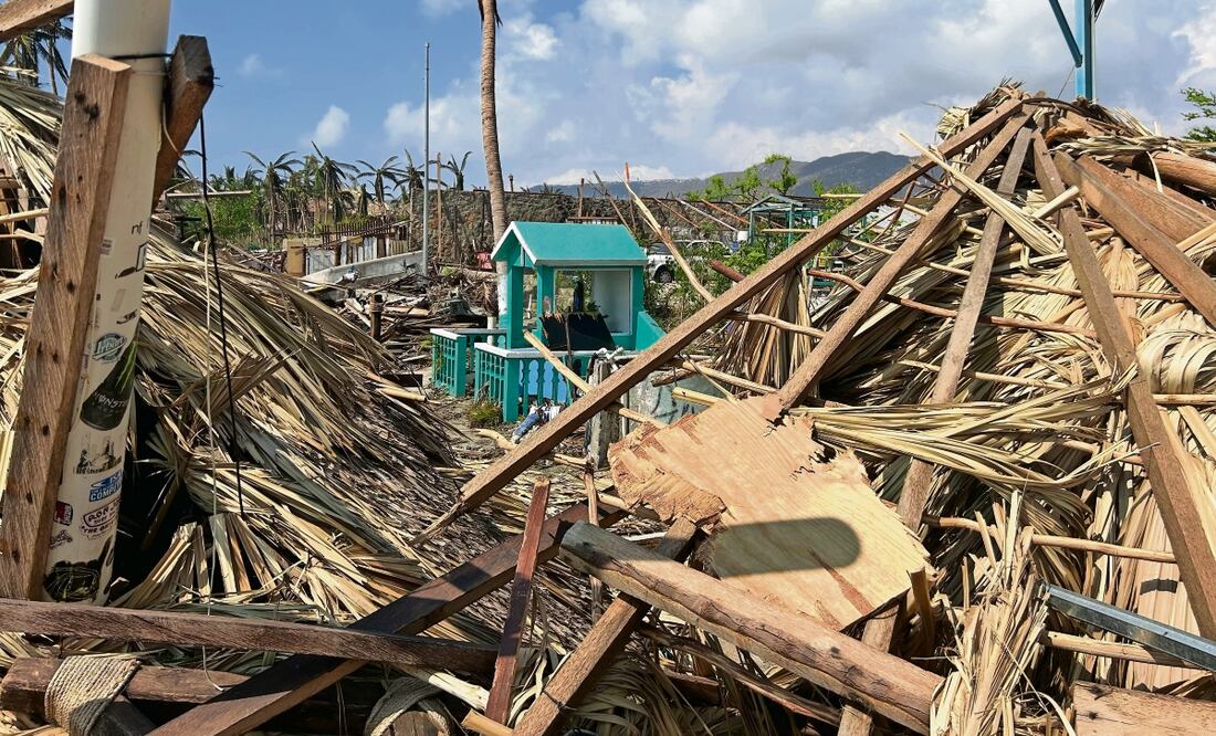 Pese a la magnitud de los daños ocasionados por el huracán, las Naciones Unidas señalaron que el gobierno de México no ha solicitado ayuda internacional. Foto: Iván Montaño / EL UNIVERSAL