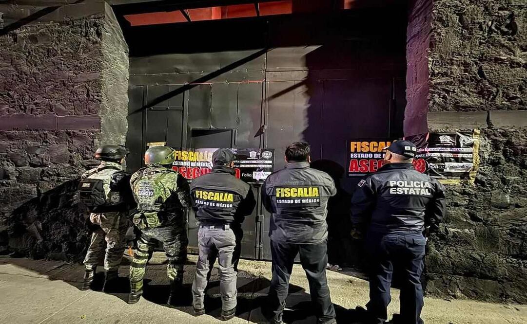 Operativo Atarraya clausura y suspende centros nocturnos en el Edomex (17/12/2024). Foto: Especial