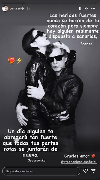 Humberto Zurita dedica románticos mensajes a Stephanie Salas: "Te amo hoy y siempre"