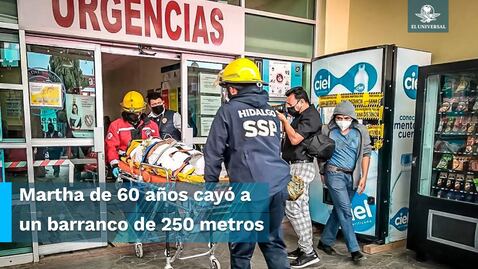 Así rescataron a turista desaparecida en Grutas de Tolantongo, cinco días después