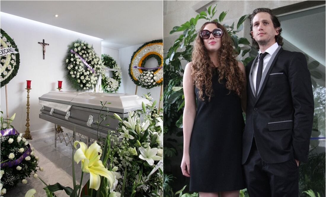 Valentina y Mario acudieron a la misa en honor a Moreno Ivanova FOTO: Carlos Mejía / EL UNIVERSAL