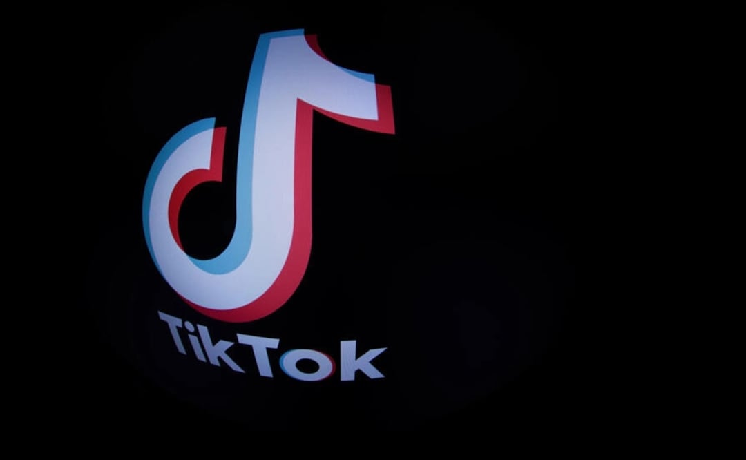 El logotipo de la red social TikTok, fotografiado en París el 1 de marzo de 2023. Foto: AFP