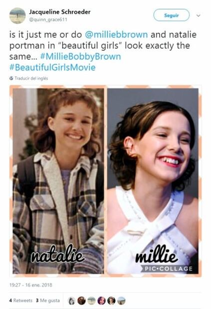 Millie Bobby Brown y el asombroso parecido con Natalie Portman del que todo Internet está hablando
