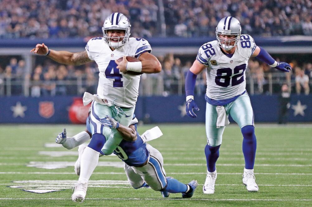 Dak dio un nuevo impulso para que Cowboys juegue Playoffs (BRANDON WADE.AP)