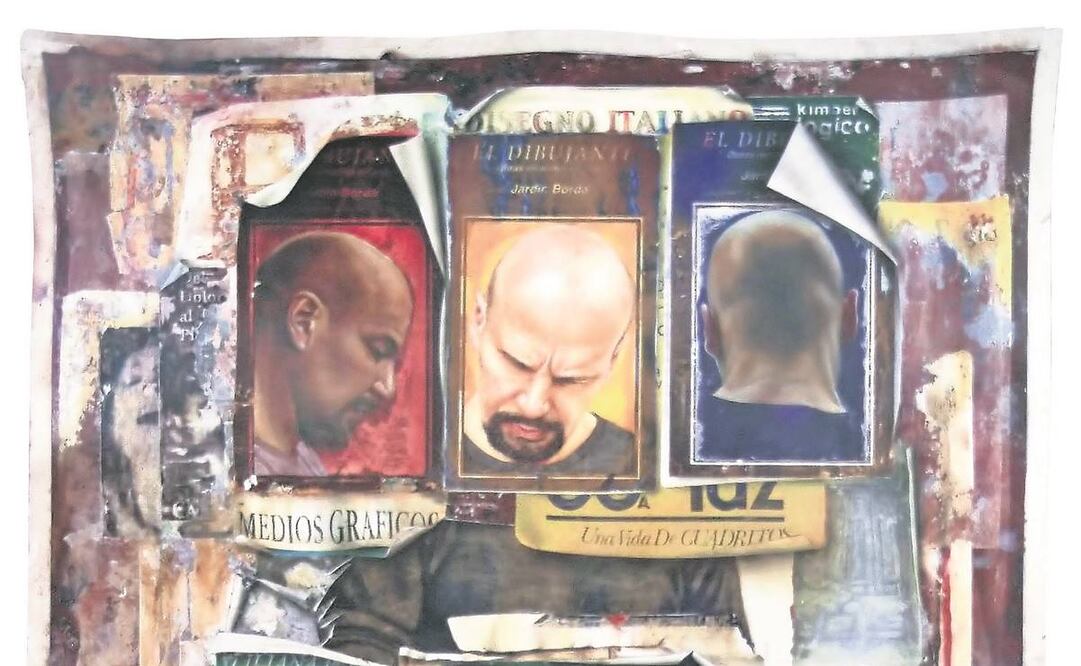 Autorretrato El Cauduro, 2001, acrílico y óleo sobre tela, 179 x 120 cm, de la colección Fundación de arte Grupo Lozano. Foto: TRILCE EDICIONES 