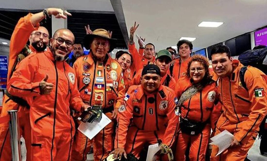 Topos Azteca viaja a España para brindar apoyo ante inundaciones por la DANA / Foto: Rod Ch (Facebook)