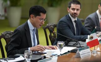 Canciller Velasco celebra “excelente relación bilateral” Brasil; destaca colaboración Pemex-Petrobras