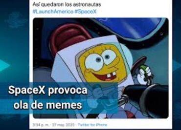 Los memes del lanzamiento del Crew Dragon de SpaceX