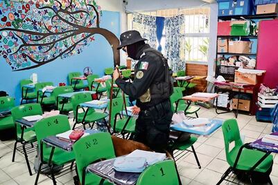 Arranca revisión de mochilas en escuelas ubicadas en Atizapán