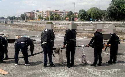 Encuentran toma clandestina de gasolina en la Venustiano Carranza