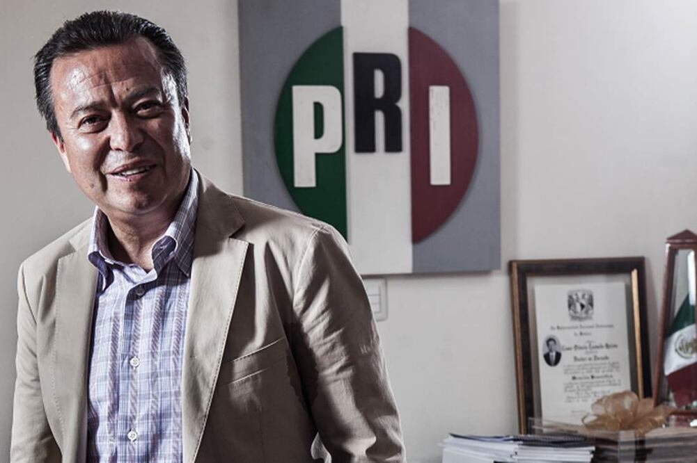 Camacho defendió el dicho del Presidente de que el triunfo electoral del PRI se debió a la política económica del país (GERMÁN ESPINOSA / EL UNIVERSAL)
