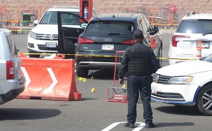 Ataque directo deja un muerto y 2 lesionados en estacionamiento de centro comercial en Puebla