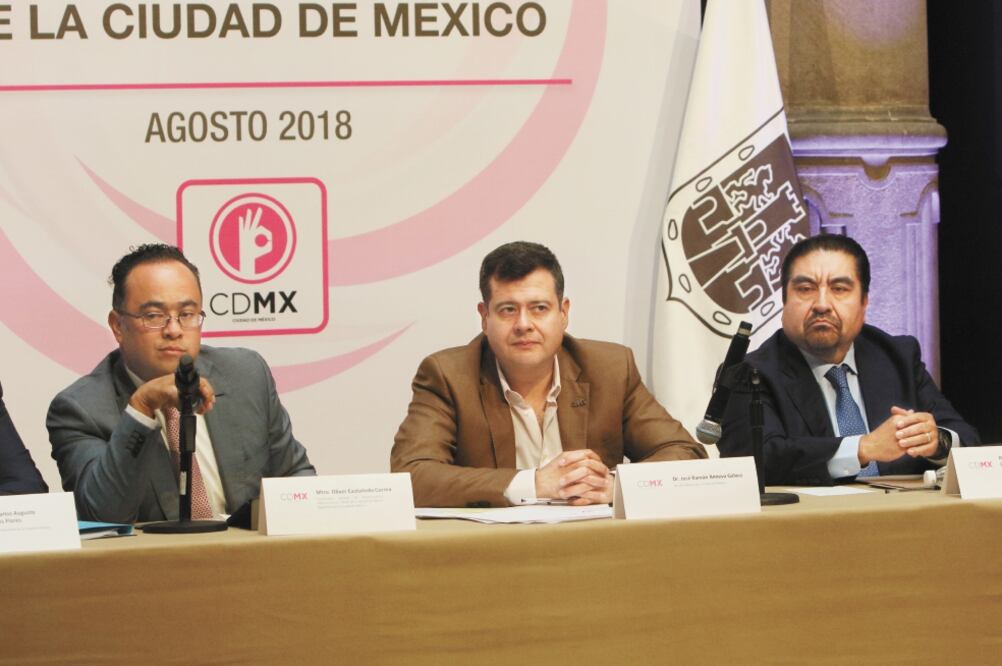 Re sguardo. José Ramón Amieva aseguró que el líder de La Unión de Tepito permanece en un sitio especial (ARIEL OJEDA. EL UNIVERSAL)