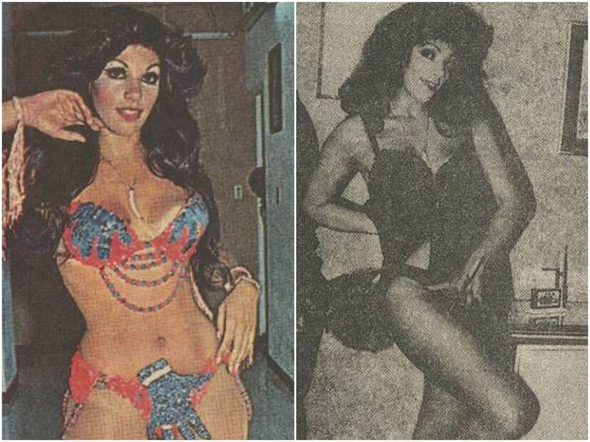 Para Gina Montes era todo un ritual preparar el vestuario que usaría en "La Carabina de Ambrosio". Hemeroteca EL UNIVERSAL.