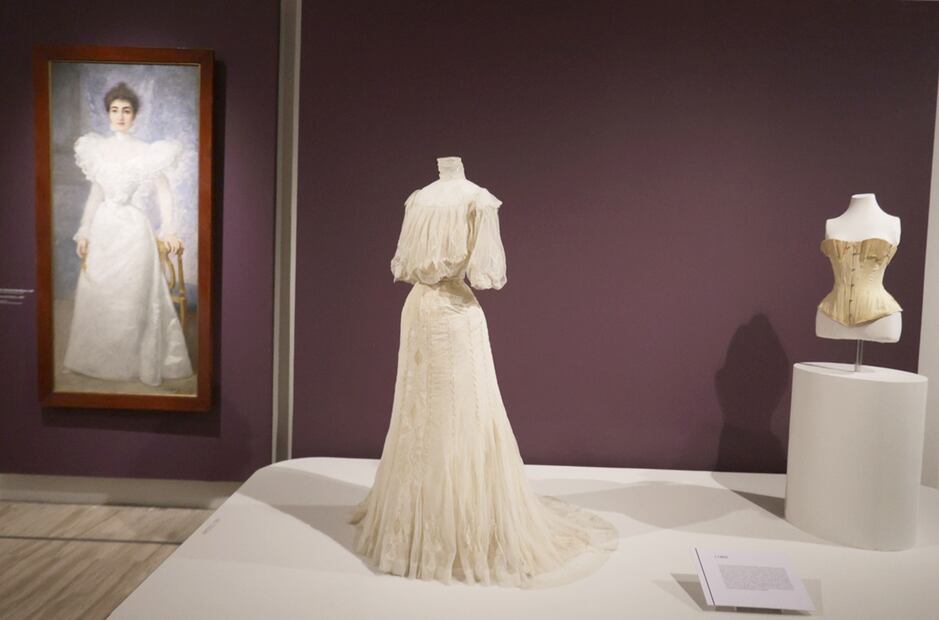 “Representaciones femeninas en transformación. Siglo XIX y XX”, exposición en el Museo Nacional de San Carlos.
Foto: EL UNIVERSAL / Carlos Mejía