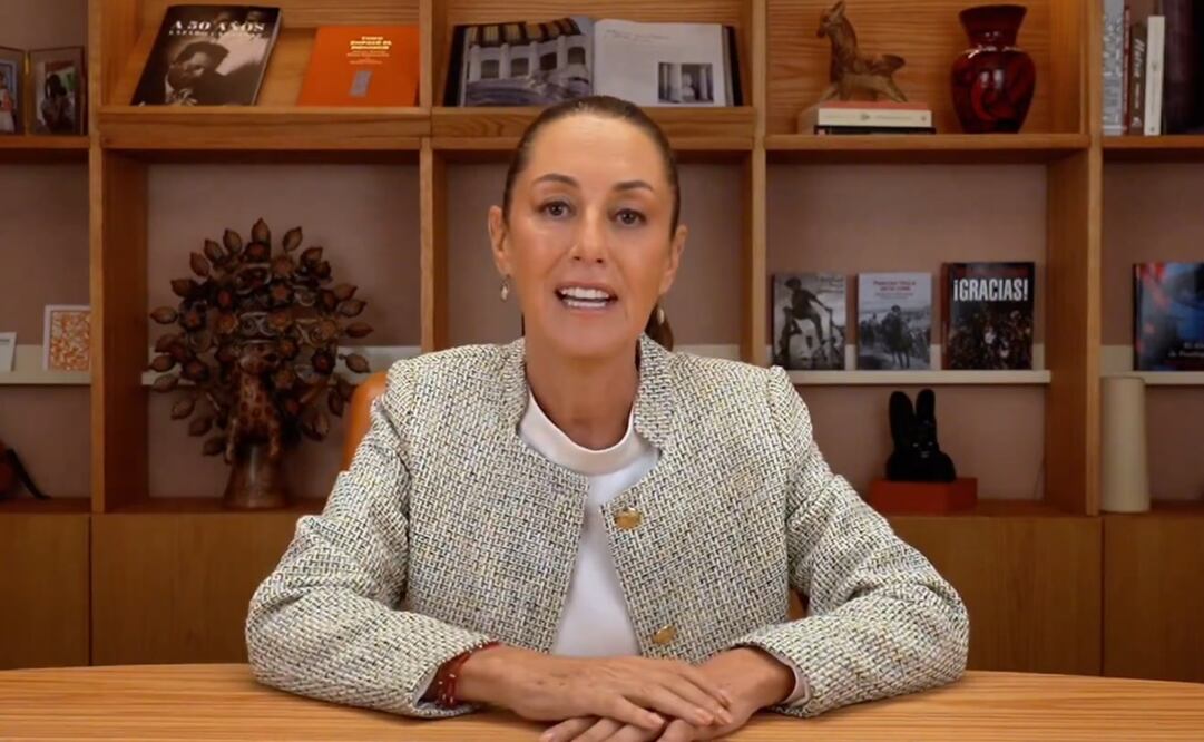 Claudia Sheinbaum informa que el 15 de agosto recibe la constancia de Presidenta Electa. Foto: Captura