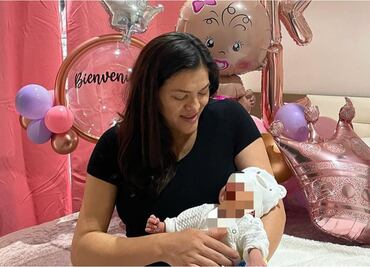 María del Rosario Espinoza presume el nacimiento de su hija en redes sociales