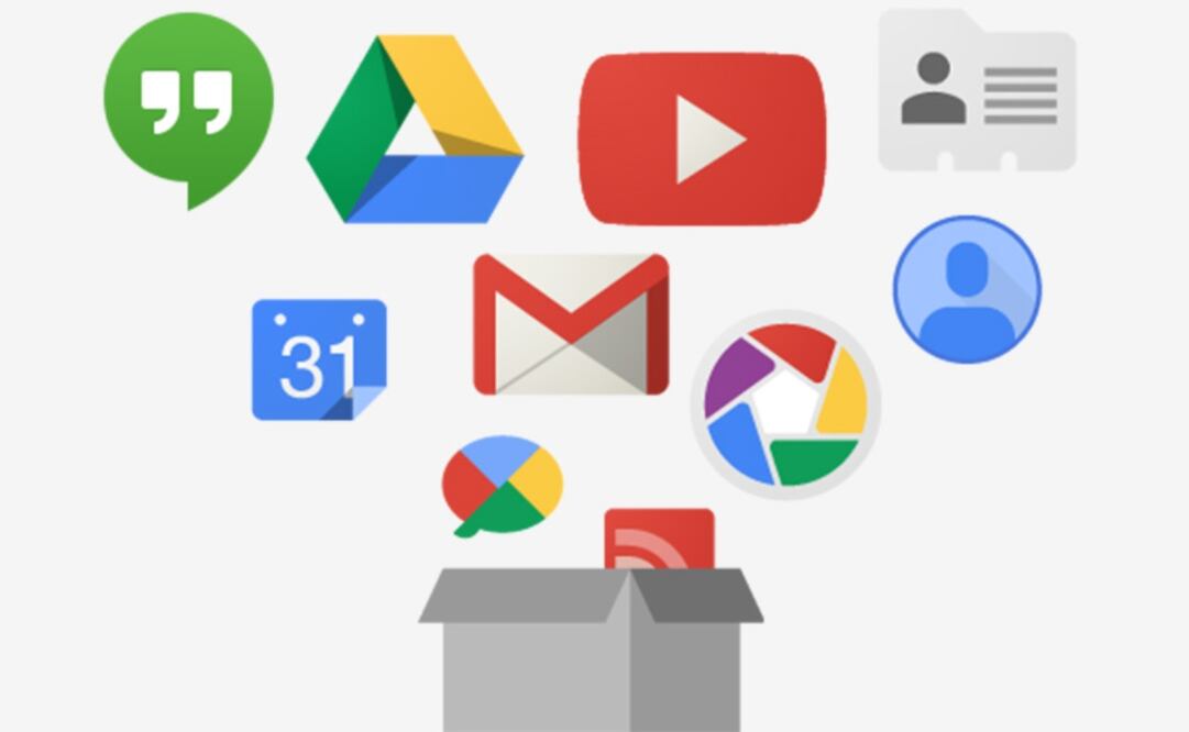 Google Takeout es una herramienta para compartir archivos 