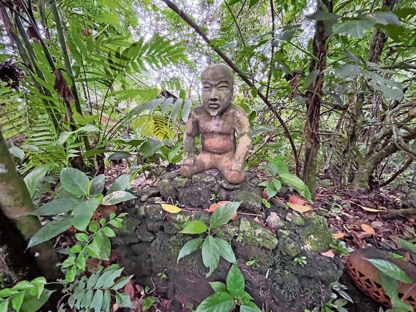 Los visitantes pueden observar varios vestigios de la cultura olmeca, los
cuales se han tratado de preservar con el paso de los año. Foto: de Patricia Morales. El Universal