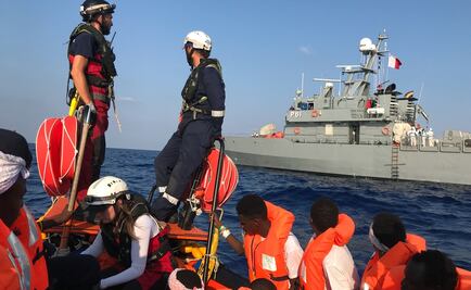 Unión Europea permite desembarco de 356 migrantes rescatados por el "Ocean Viking"