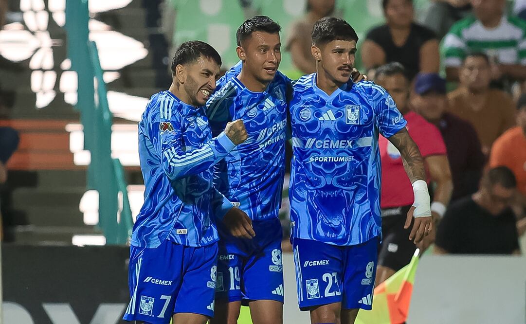Tigres derrota a Santos por la mínima en la jornada 7 del Apertura 2025 / Foto: Imago7