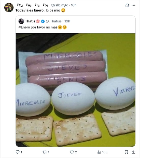 Los mejores memes que dejó enero eterno. Foto: Captura de pantalla