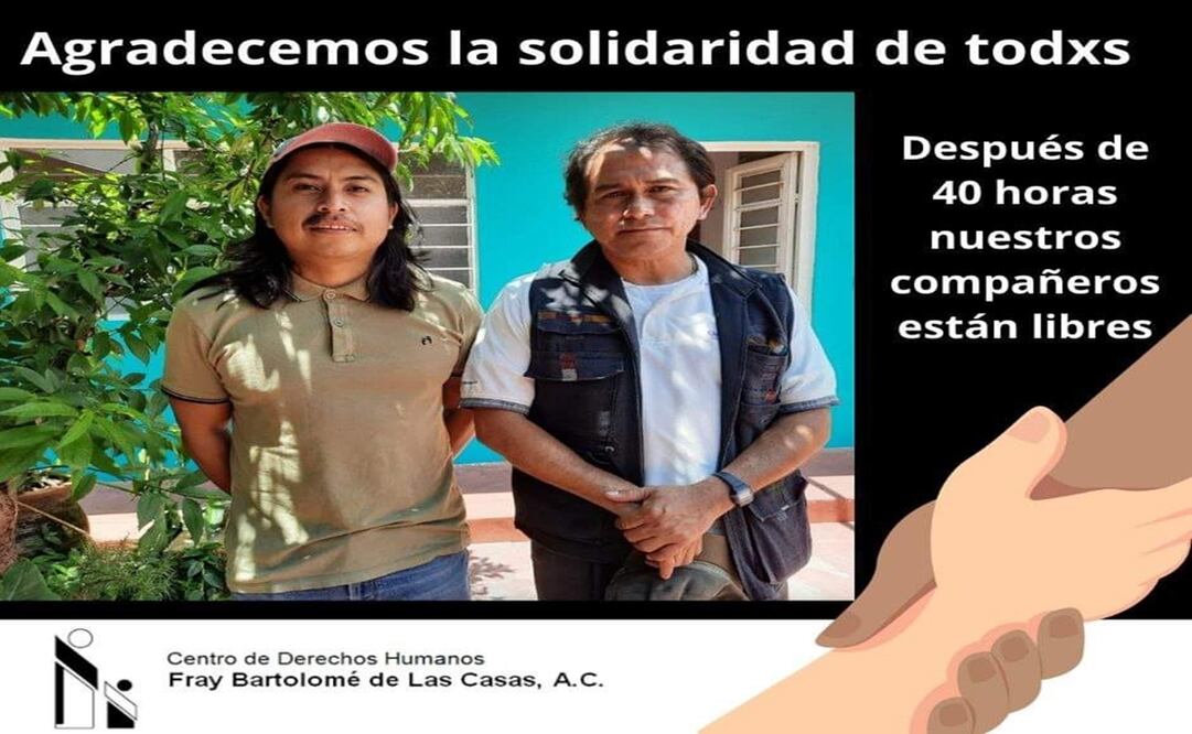 Se desconoce los motivos por los que los dos activistas fueron retenidos por los tzeltales. Foto: Especial