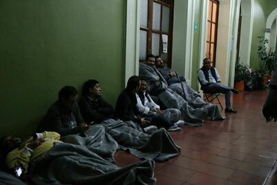 Mantendrán 'toma' de Palacio de Gobierno en Xalapa