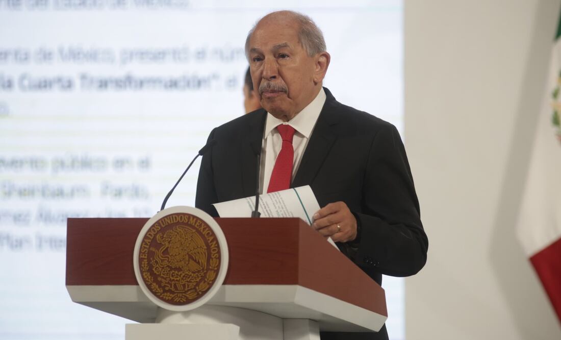 Armando Quintero Martínez, titular del Inafed, destacó que el Plan Integral de Oriente del Estado de México tendrá un inversión de 75 mil 786 millones de pesos Foto: Carlos Mejía / EL UNIVERSAL