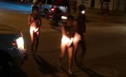 Women forced to walk naked in Sonora