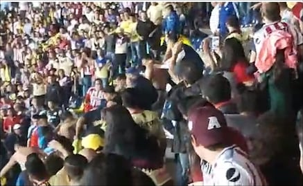 Violencia en el Clásico entre América y Chivas