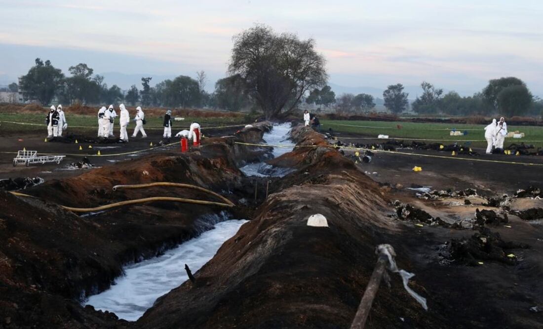 Explosión en Hidalgo. Foto: Valente Rosas/EL UNIVERSAL