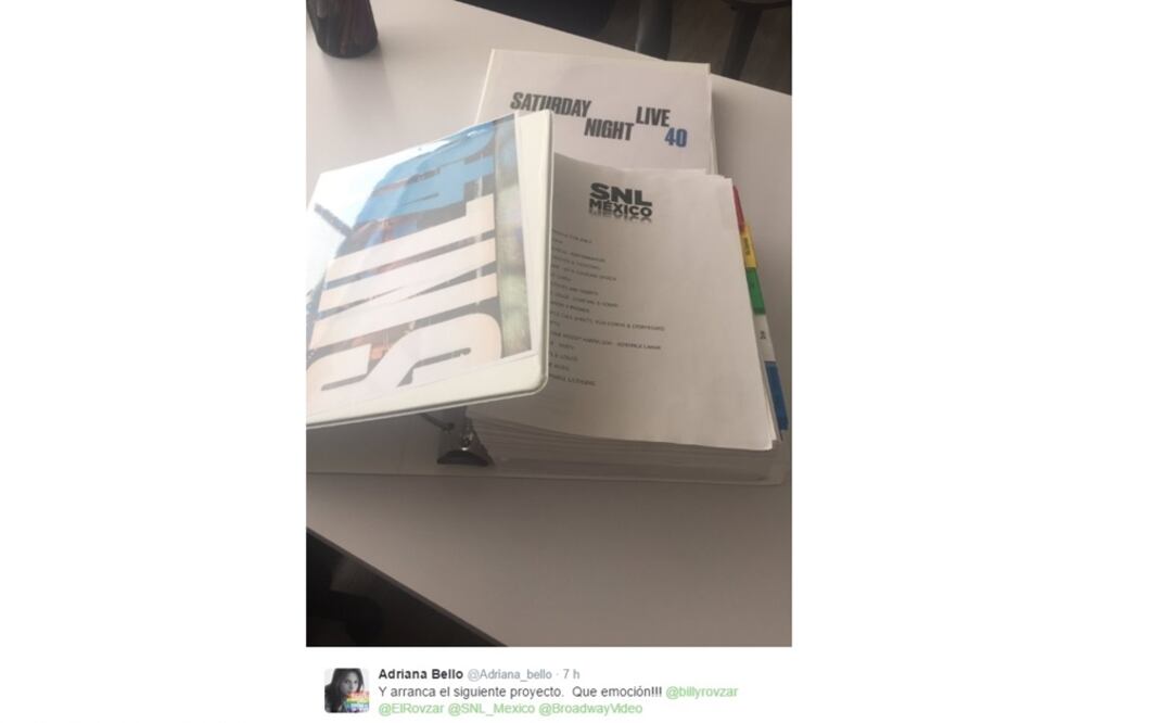 Foto: Twitter / Adriana Bello