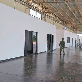 Rescatan terminal para alojar a la Guardia Nacional