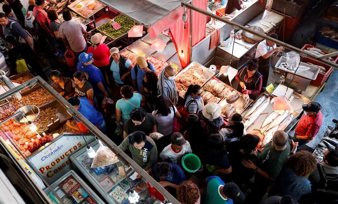 Mercado de La Viga. Foto: EFE
