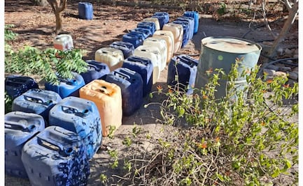 Descubren laboratorio clandestino en Elota, Sinaloa; aseguran metanfetamina líquida y otras sustancias