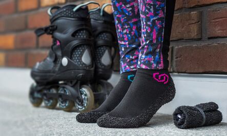 El zapato calcetín para andar a patín por el mundo