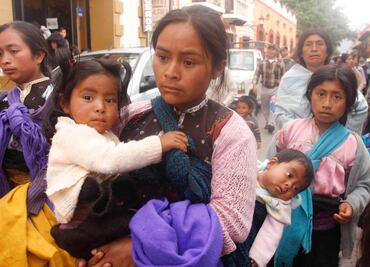 Tzotziles en Chiapas piden seguridad para regresar sus hogares