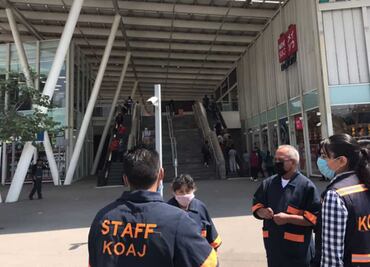 Ignoran simulacro de sismo en Mexipuerto de Cuatro Caminos