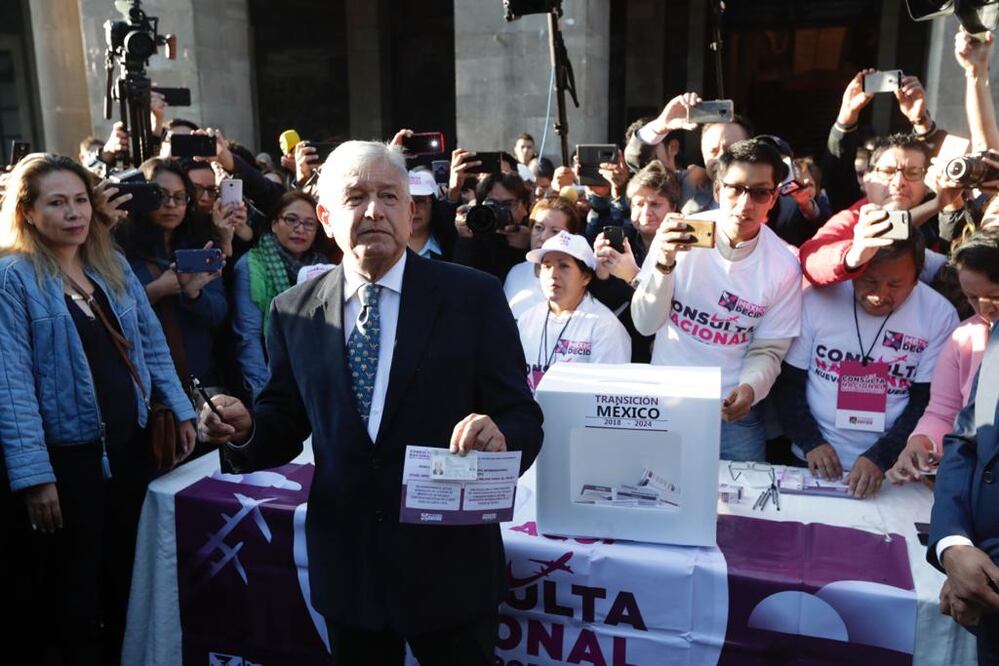 El presidente electo, Andrés Manuel López Obrador. Foto: Luis Cortés