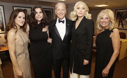 Gaga y Joe Biden harán mitin contra abuso sexual 