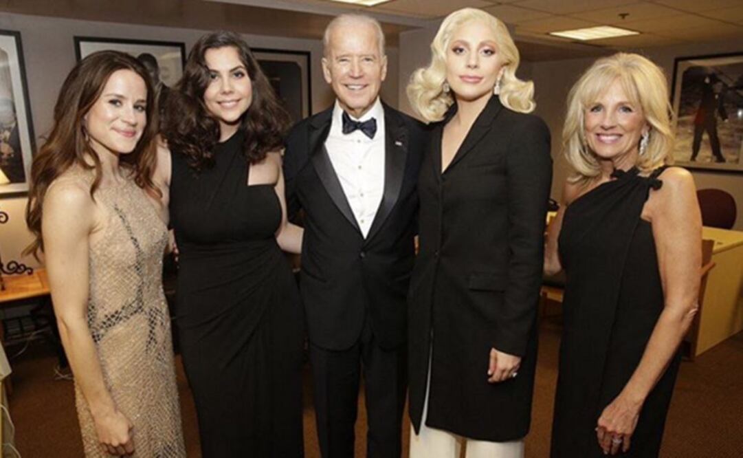 Gaga y Joe Biden harán mitin contra abuso sexual 