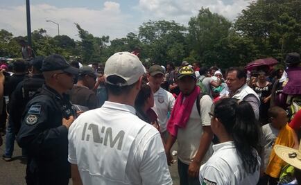 Despliegan operativo para frenar paso de migrantes en Chiapas