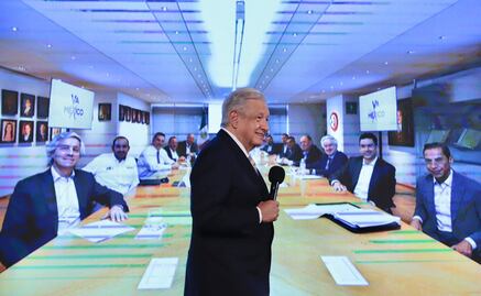 Protagonistas de “foto histórica” reaccionan a enojo de AMLO tras encuentro con Claudio X. González