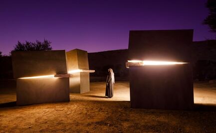 Artista mexicanos “iluminaron” Arabia Saudita con su arte