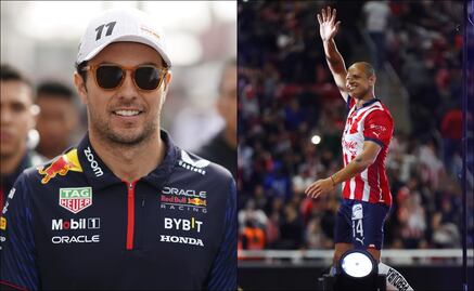 Checo Pérez felicita a Chivas por el recibimiento a Chicharito Hernández